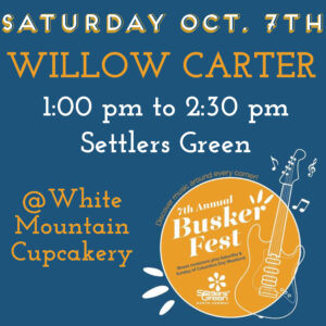 Willow Carter at Busker Festival October 7, 2023